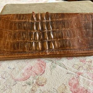 Alligator purse/clutch